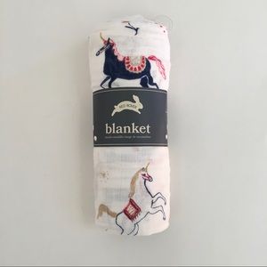 NEW Baby Blanket Muslin Cotton Unicorn Theme | Red Rovr